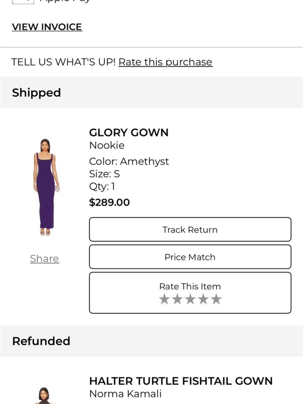 Nookie Sleeveless Deep Purple Maxi Dress